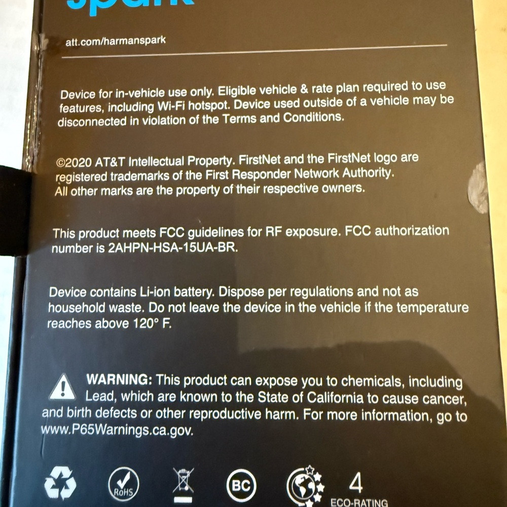 Harman Spark Smart Car Device - Picture 3 of 4